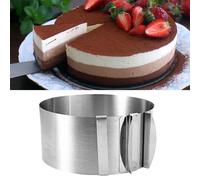 Anello Torta Regolabile Perfetto per Pasticceria Mousse e Cucina 6 12 pollici