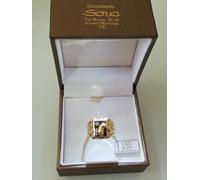 ANELLO UOMO CON SERPENTE IN ORO GIALLO 750 18 KT PERSONALIZZABILE CON INIZIALI