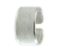 Anello Uomo Fascia Regolabile Argento Filigrana Sarda - Filu & Trama