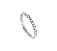 ANELLO VERETTA ETERNITY con DIAMANTI CERTIFICATI 1.00 ct Totale