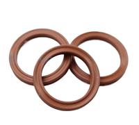 Anello X 6,99 mm ID 34,3 mm-658,88 mm Guarnizione in gomma fluorurata marrone X Ring for resistente allo stelo del cilindro idraulico(ID 316.87mm (1Pcs))