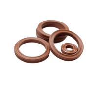 Anello X FKM, anello di tenuta a quattro labbra, gomma fluorurata, for cilindri idraulici, pistoni, bielle. Diametro interno 2,9-133,07 mm WD 1,78 mm(15.6x1.78(5pcs))