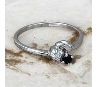 Anello You E Me Zirconio Argento 925/1000 T50-52-54-56-58-60-62-64-66-68