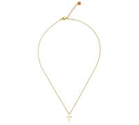 ANELY Collana da donna con pendente a croce 70 cm Acciaio inossidabile