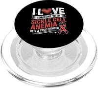 Anemia falciforme Supporto per lui PopSockets PopGrip per MagSafe