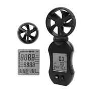 Anemometri, Anemometro portatile, misura la velocità del, la temperatura e l'umidità, supporta molteplici