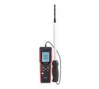Anemometro a filo caldo UT362H Misuratore del vento dal design diviso Misurazione della temperatura del volume della velocità del vento