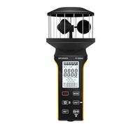 Anemometro a tazza portatile, YF-5000G Misuratori del vento con pulsante Smart Touch, anemometro per vento, temperatura e umidità Misuratore di velocità del flusso d'aria CFM