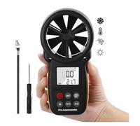 Anemometro, Anemometro Bluetooth - Misuratore di velocità del vento portatile con connettività wireless for il raffreddamento del vento e dell'aria