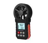 Anemometro, Anemometro digitale con retroilluminazione LCD Velocità del 'aria Misurazione manometro portatile ad alta precisione,per misurare la velocità del vento
