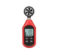 Anemometro, Anemometro digitale Misuratore di velocità del vento Tester di temperatura professionale Misurazione della velocità del flusso d'aria e del vento(UT363)