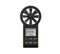 Anemometro, Anemometro ricaricabile portatile,Misuratore digitale della velocità del Smart Touch,Manometro per la flusso d'aria,per misurare la velocità del vento