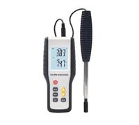 Anemometro, Anemometro termico a filo caldo, misuratore digitale portatile della velocità del ad alta sensibilità