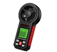 Anemometro digitale ad alta precisione Misurazione Direzione di velocità Umidità Temperatura Display chiaro & Easy Carry Disegni Sensori ad alta precisione