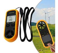 Anemometro digitale anemometro portatile impermeabile display LCD di facile lett