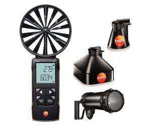 Anemometro Digitale Con Connessione App A Vano Misuratore E Flusso Raddrizzatore