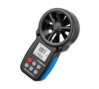 Anemometro digitale con display retroilluminato, misuratore di velocità ad alta risoluzione, resistente alle intemperie, for progetti di ingegneria