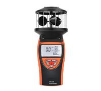 Anemometro Digitale For Esterni, Misuratore Di Velocità Della Coppa Del Misuratore Del Ad Alta Precisione Misura La Velocità E La Temperatura Del