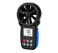 Anemometro Digitale For Misurare La Velocità Del, Il Punto Di Rugiada Della Temperatura E Freddo Con Retroilluminazione Tester Umidità Misurazioni Accurate Versatili