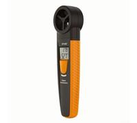 Anemometro digitale HT-807, anemometro portatile con schermo LCD, rilevamento del flusso d'aria in tempo reale, per calcolo CFM, sensore temperatura per gradi Celsius Fahrenheit, ideale per kite