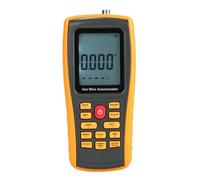 Anemometro digitale portatile a filo caldo con schermo LCD da 2,6 pollici for la misurazione a velocità del e a temperatura