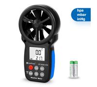 Anemometro Digitale Portatile Misurazione Accurata Velocità Aria Vento LCD 30m/s