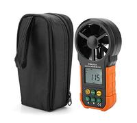 Anemometro digitale portatile PM6252A con LCD retroilluminato, dispositivo di misurazione della velocità del vento e strumento professionale per la velocità del vento