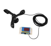 Anemometro for gru a torre a 3 pale, misuratore di velocità del con allarme a 360 gradi, alta precisione, anti-interferenza for la pesca