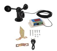 Anemometro for gru a torre a 3 pale, USB 5V, dispositivo di allarme for velocità del a 2-12 leve ad alta precisione for esterni