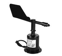 Anemometro in Policarbonato Sensore di velocità del Uscita 0-10 V Anemometro del in Uscita a 8 Direzioni per Weather Monito Compatibile con l'algoritmo A9