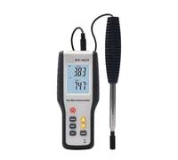 Anemometro portatile, Misuratore di velocità del vento portatile digitale ad alta sensibilità Anemometro termico a filo caldo Anemometro Misurazione