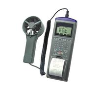 Anemometro, Registratore di velocità e volume del vento stampato, strumento anemometro ambientale for test del vento industriale