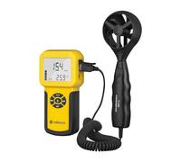 Anemometro, Sensore di velocità del vento Anemometro digitale Strumento di misura del volume dell'aria Tester portatile