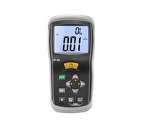 Anemometro Strumento multifunzionale misuratore di velocità del vento display digitale sensore di velocità della temperatura DT-618 termocoppia a doppio canale