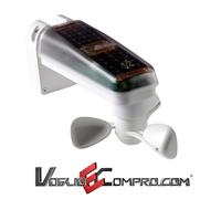 ANEMOMETRO V2 TYPHOON VIA RADIO SENSORE SOLE E TEMPERATURA AUTOMAZIONE TENDAGGI