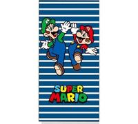 anemone Nintendo Mario - Telo mare in microfibra, 70 x 140 cm, ad asciugatura rapida, 250 g/m², asciugamano da bagno per adulti, leggero, compatto, per viaggi (2)