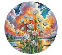 Anemone Rompicapo Circolare Con, 1000 Pezzi Per Chi Ama Le Sfide Intellettuali 1000pcs (67.5x67.5cm)