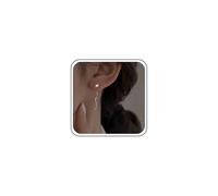 Aneneiceera Orecchini vintage Thunder Threader in argento con bullone di illuminazione orecchini a goccia lungo tuono orecchini a catena minimalista orecchini pendenti gioielli per le donne