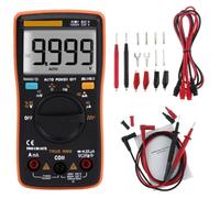 ANENG AN8008 Multimetro digitale True Tensione CA Tensione DC Amperometro Corrente Ohm metro Tester Diodi Transistor Temperatura Rosso