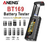 ANENG BT169 Tester batteria digitali Rilevatore multifunzionale Misura rapidamente la batteria AA/AAA/C/D/9 V/1,5 V Misurazione della cella a bottone