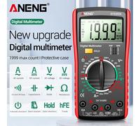 ANENG DT9205A Multimetro digitale professionale a vero RMS AC/DC Strom Tester hFE Ohm Kondensator Spannung Meter Detektor Werkzeug