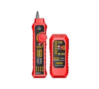 ANENG M469A Ricerca Cavi di Rete RJ45 RJ11 Tester per Ricerca Cavi laN Strumento di Test Anti-Interferenza Riparazione di Rete, Rosso