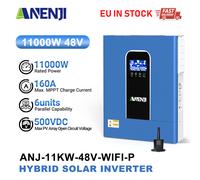 ANENJI Inverter Solare Ibrido Supporto WIFI 11kw/6.2kw/4.2kw/2kw MPPT Da 60-160A