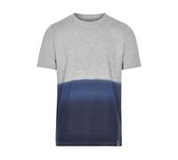 ANERKJENDT T-SHIRT AKROD - GRIGIO/BLU MLG - 9220304-1022