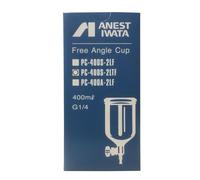 ANEST IWATA PC-400S-2LTF 400 ml. TAZZA rivestimento al fluoro per pistola a s...