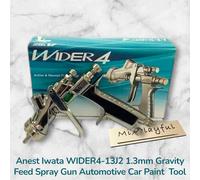 Anest Iwata WIDER4-13J2 1,3 mm Gravity Feed Pistola a spruzzo Strumento di...