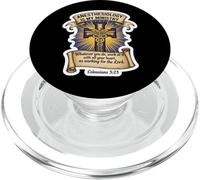Anestesista cristiano Anestesiologia è il mio ministero Dio PopSockets PopGrip per MagSafe