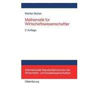 Anett Mehler-Bicher Mathematik Für Wirtschaftswissenschaftler (Copertina rigida)