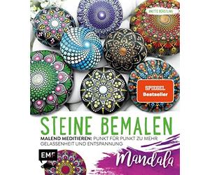 Anette Berstlin Steine bemalen - Mandala - Band 1: Malend med (Copertina rigida)