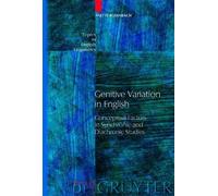 Anette Rosenbach Genitive Variation in English (Copertina rigida)